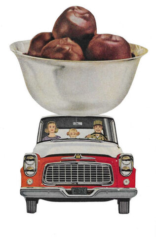 Original,Collage,Art,-,Candy,Car,Artwork,original collage,  candy car family paper collage, original retro car surreal artwork, vintage road trip, unique funny chocolate lover gift, handmade collage art