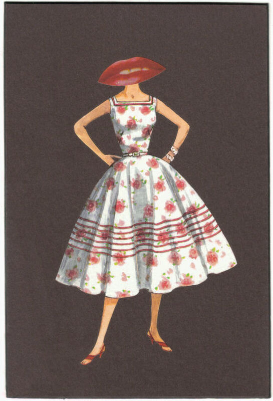 Original Collage Art - You Should Smile More Artwork - product images