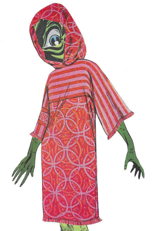 Original Collage Art - Resort Wear Artwork - product images