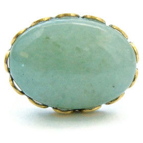 Petite,Romantic,Jade,Gold,Ring,ring, jade, gold, petite, romantic, for her, gift, theartisangroup, vintage