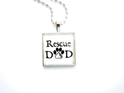 Rescue,Dad,Necklace,Paws,in,the,City,Jewelry,rescue necklace, rescue dad, dad, animal rescue jewelry, rescue jewelry, dog rescue necklace, cat rescue necklace, jewelry, for him