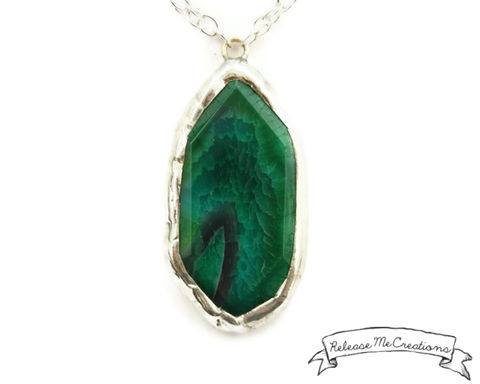 Green,Blue,Faceted,Fire,Dragon,Agate,Gemstone,Necklace,Fire Dragon Agate Gemstone, necklace, jewelry, for her, release me creations, green, blue, faceted gemstone, fire agate neckalce, gemstone necklace, agate, healing gemstone, healing necklace, healing jewelry, silver