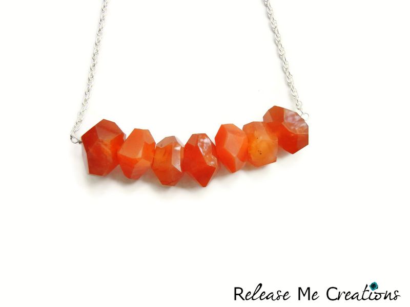 Floating Carnelian Dream Necklace - product image  