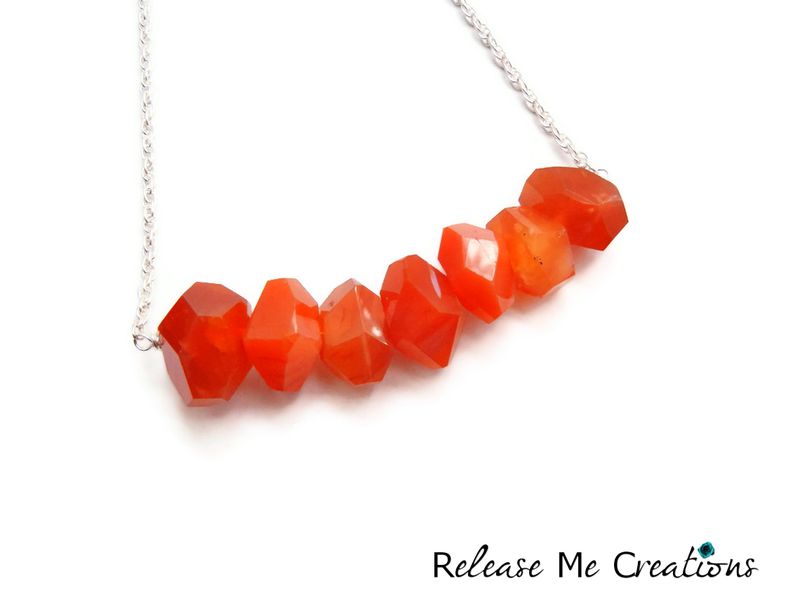 Floating Carnelian Dream Necklace - product image  