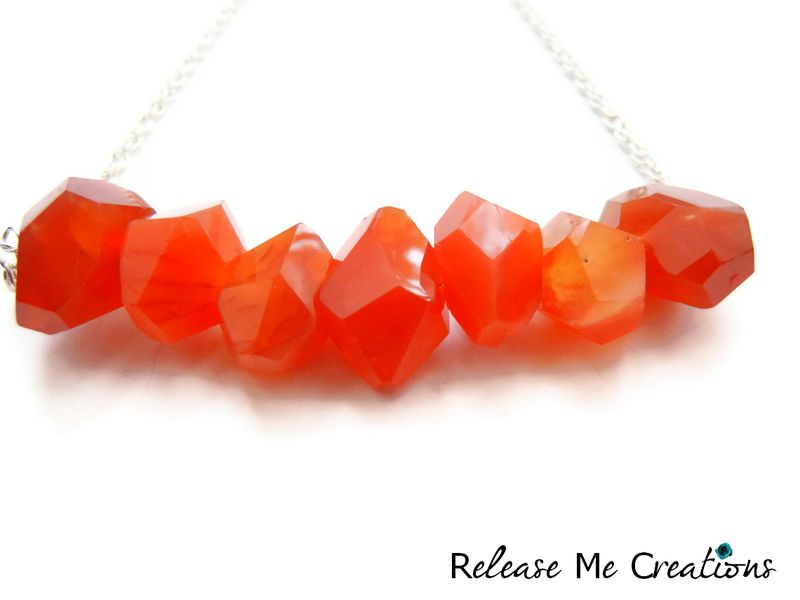 Floating Carnelian Dream Necklace - product image  