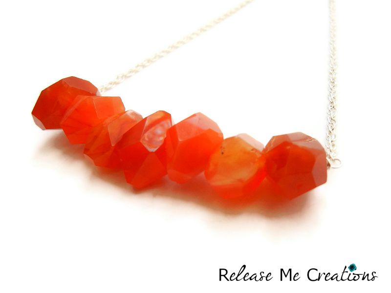 Floating Carnelian Dream Necklace - product image  