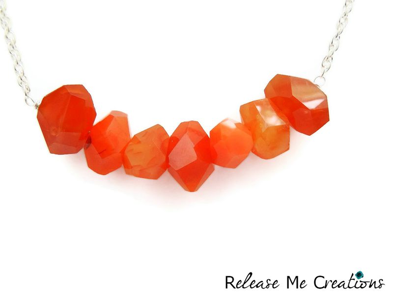 Floating Carnelian Dream Necklace - product image  