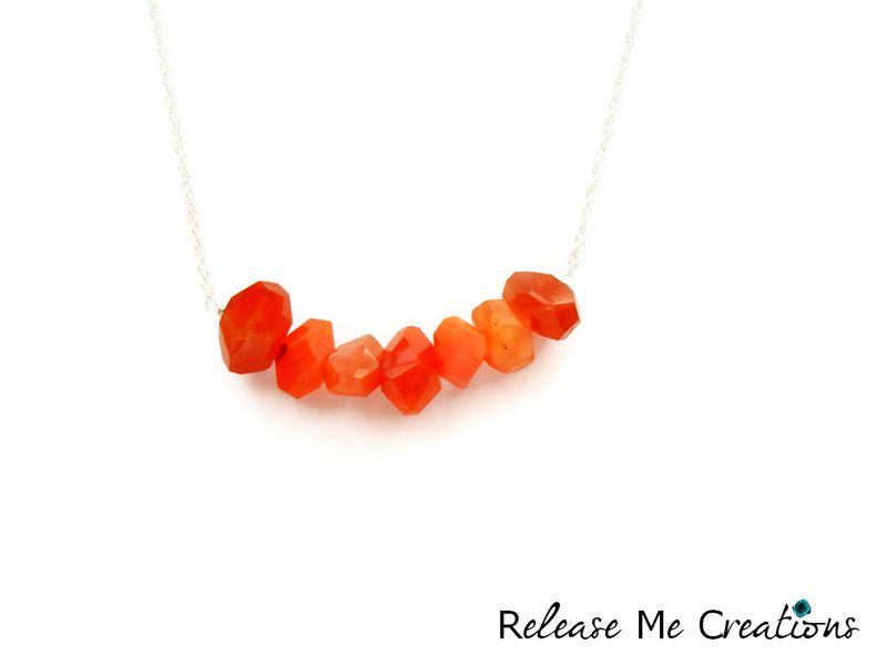 Floating Carnelian Dream Necklace - product image  