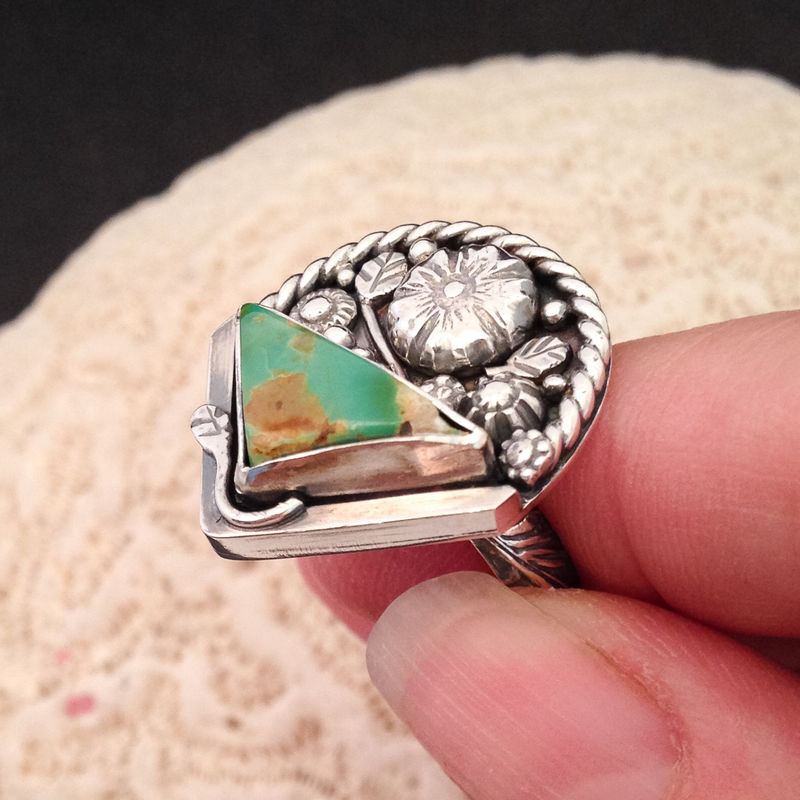 Unique sterling silver jewelry - Handcrafted Sterling Silver Band Ring