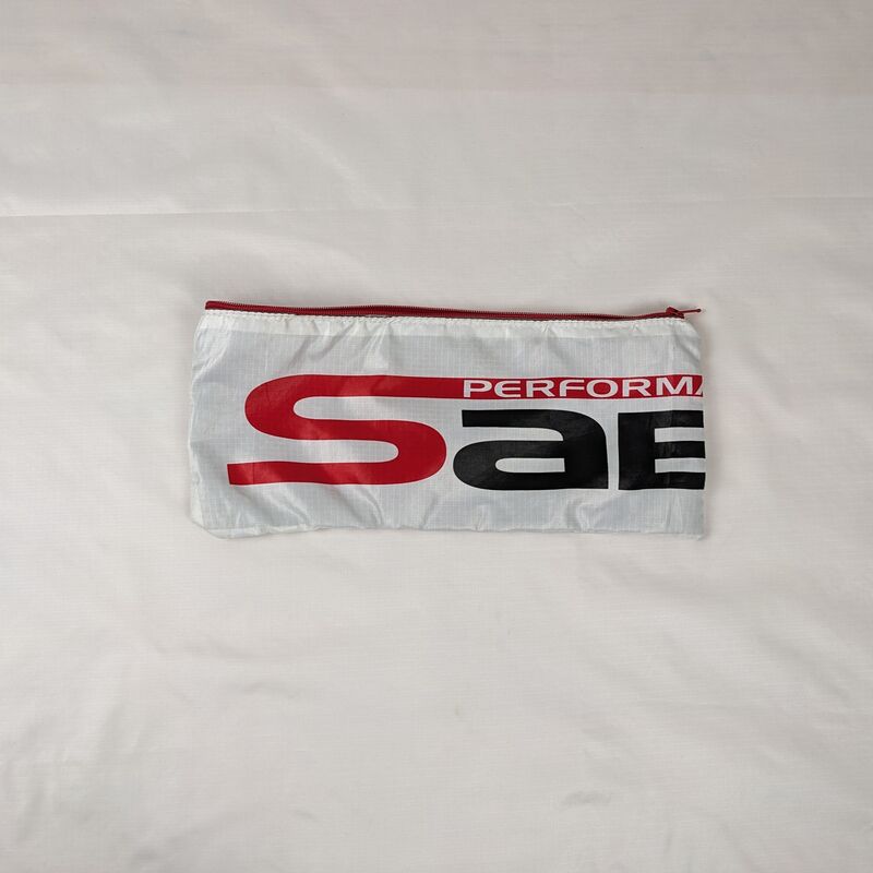Red Zipper, Sabre2 Logo Label, Gray Parachute Panel Zipper Pouch - product images  of 