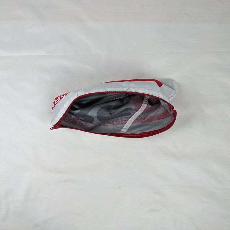 Red Zipper, Sabre2 Logo Label, Gray Parachute Panel Zipper Pouch - product images  of 