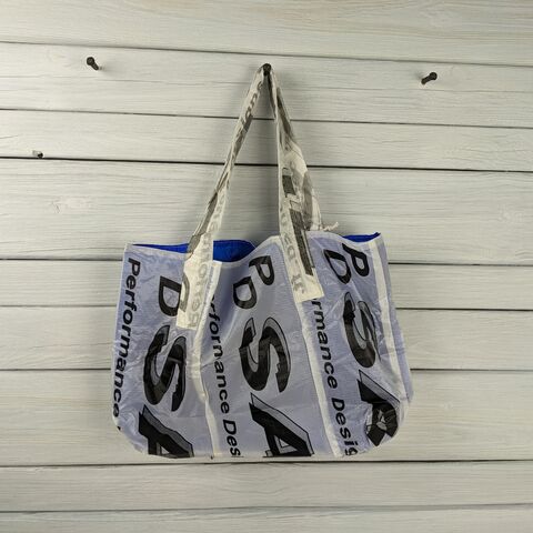 Reclaimed,Sabre,Logo,Labels,Lined,with,Royal,Blue,Zero,Porosity,Ripstop,parachute bag,  fliteline