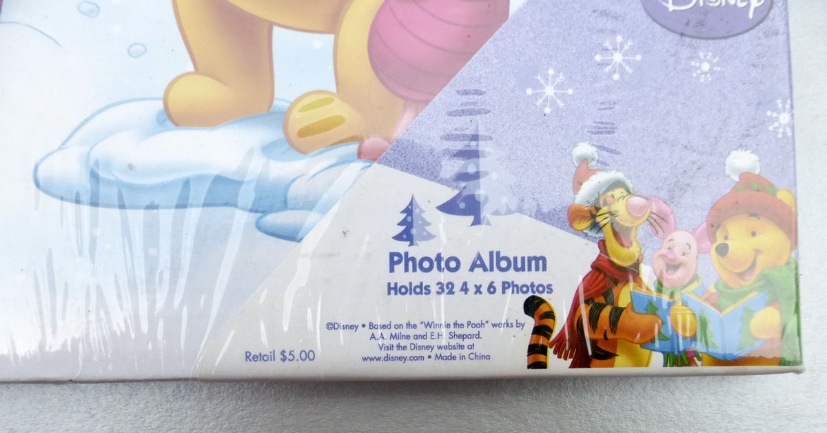 Rare Mickey &amp; Minnie Mouse Goofy Photo Album Authentic Disney Photograph Book Spiral Notebook Picture Christmas Winter Wonderland Season Festive Seasonal Kids Babies Girls Boys Children Collectible Collection Pictures Memoirs Mementos Frames Book Vill - product images  of 