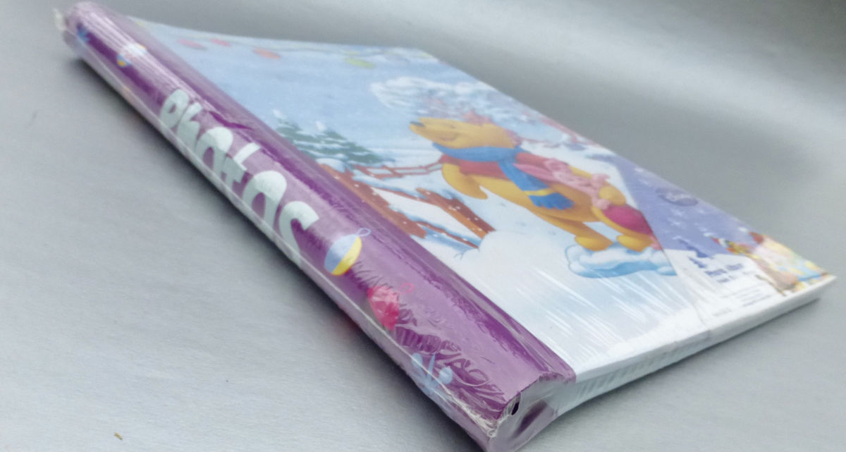 Rare Mickey &amp; Minnie Mouse Goofy Photo Album Authentic Disney Photograph Book Spiral Notebook Picture Christmas Winter Wonderland Season Festive Seasonal Kids Babies Girls Boys Children Collectible Collection Pictures Memoirs Mementos Frames Book Vill - product images  of 