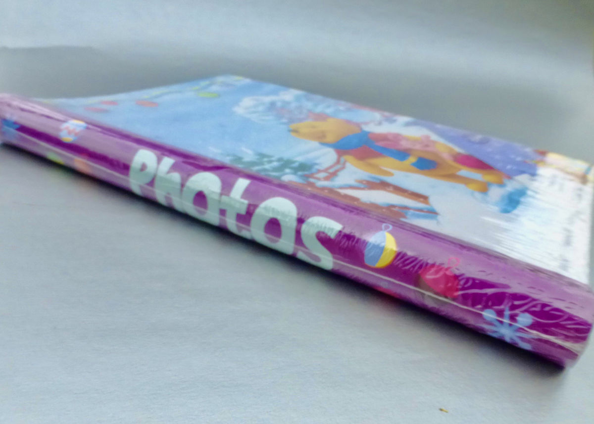 Rare Mickey &amp; Minnie Mouse Goofy Photo Album Authentic Disney Photograph Book Spiral Notebook Picture Christmas Winter Wonderland Season Festive Seasonal Kids Babies Girls Boys Children Collectible Collection Pictures Memoirs Mementos Frames Book Vill - product images  of 