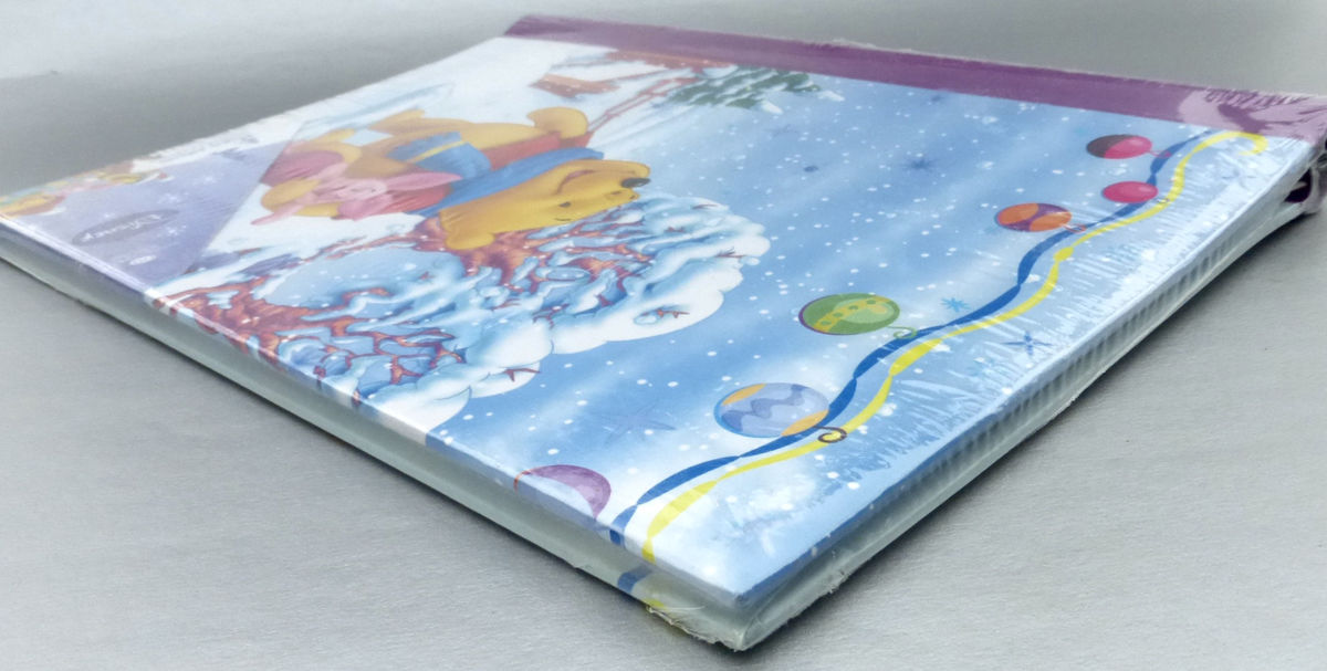 Rare Mickey &amp; Minnie Mouse Goofy Photo Album Authentic Disney Photograph Book Spiral Notebook Picture Christmas Winter Wonderland Season Festive Seasonal Kids Babies Girls Boys Children Collectible Collection Pictures Memoirs Mementos Frames Book Vill - product images  of 