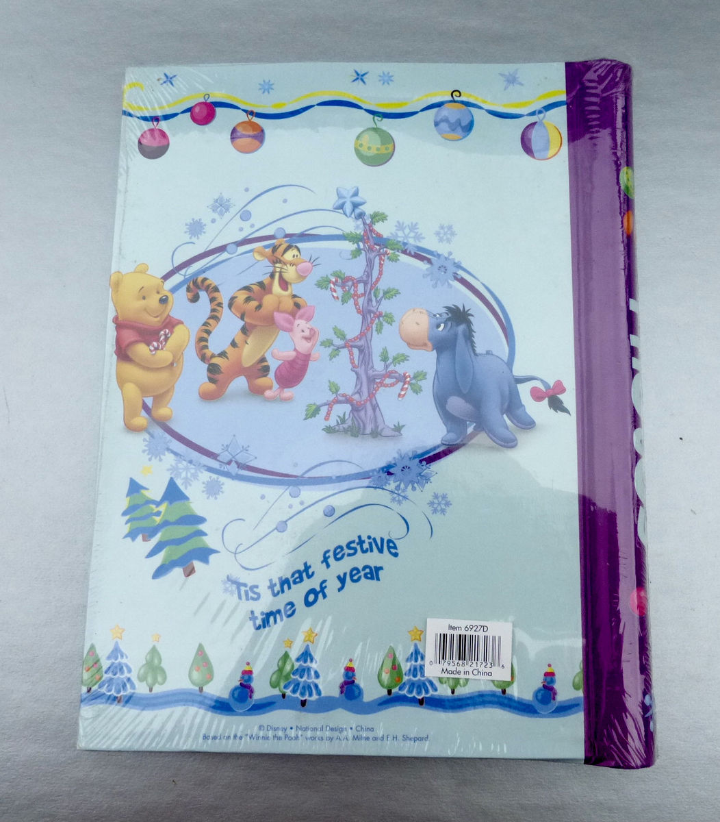 Rare Mickey &amp; Minnie Mouse Goofy Photo Album Authentic Disney Photograph Book Spiral Notebook Picture Christmas Winter Wonderland Season Festive Seasonal Kids Babies Girls Boys Children Collectible Collection Pictures Memoirs Mementos Frames Book Vill - product images  of 