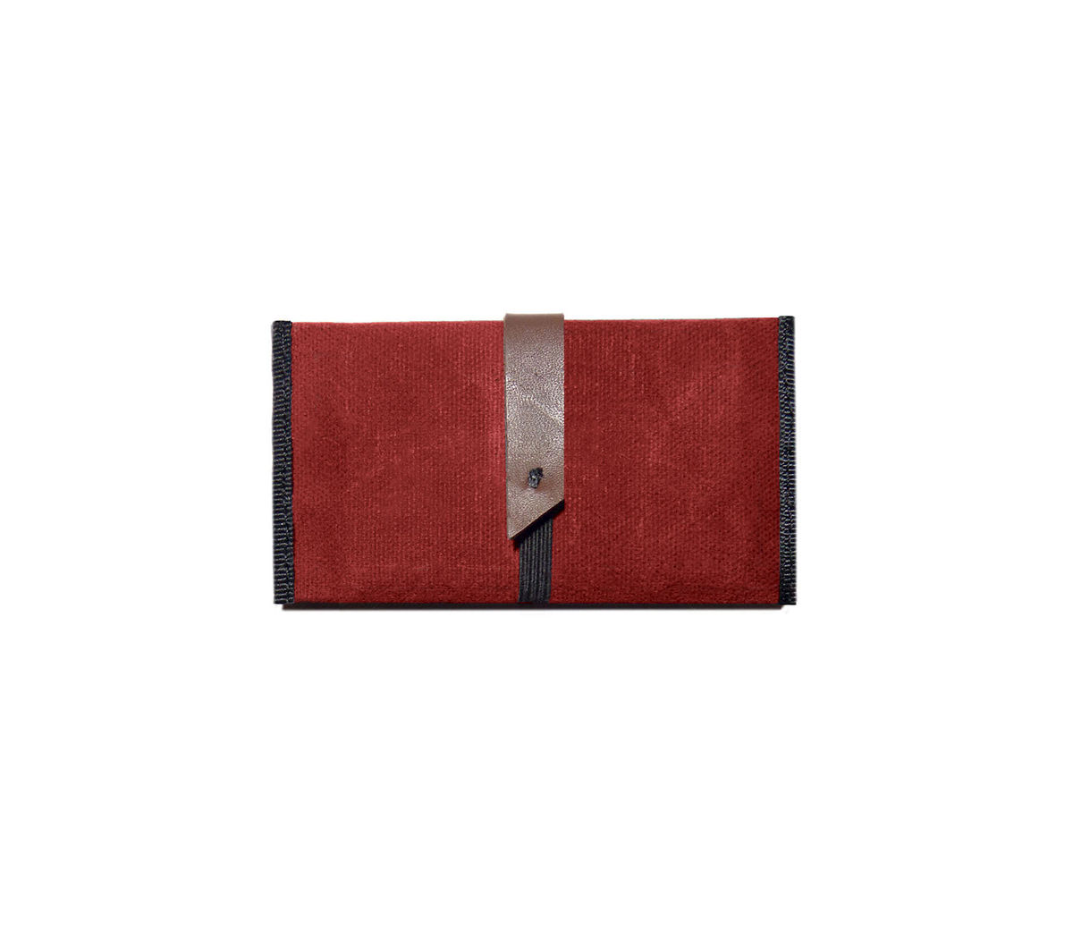 Slim Wallet, RFID Blocker, Waxed Canvas with Leather - product images  of 