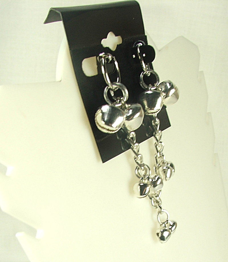 Bdsm Jewelry non piercing rings for labia Silver rings and chains with  bells clit jewelry - Pinch the Muse