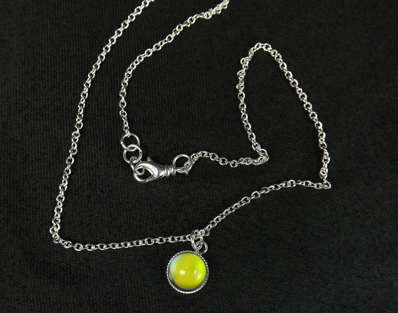 Mood Jewelry Necklace Color Change jewelry Gift for Her Mood Charm