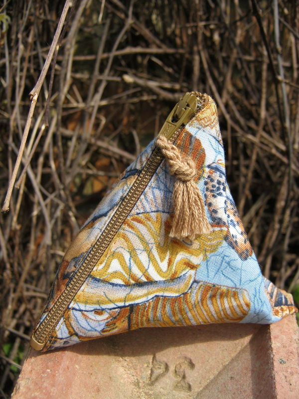 Shelley a Cotton Mooncup Pouch - product image  