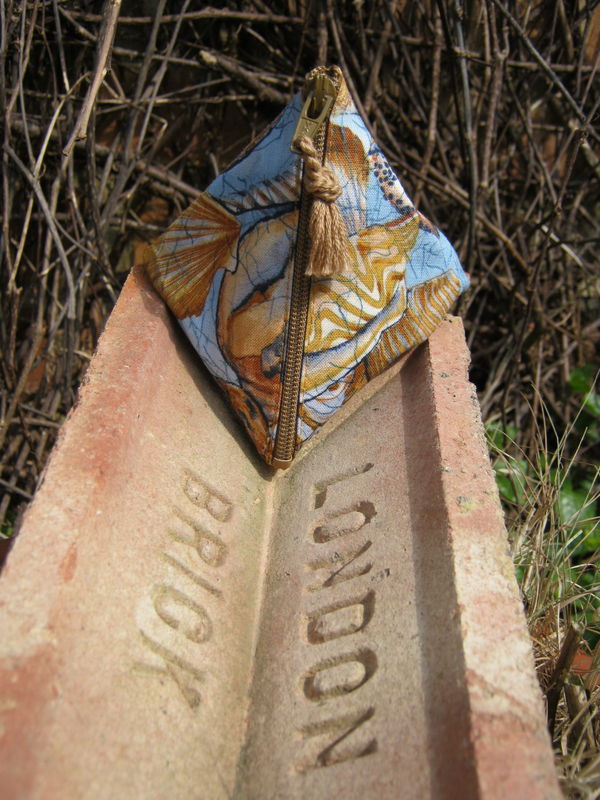 Shelley a Cotton Mooncup Pouch - product image  