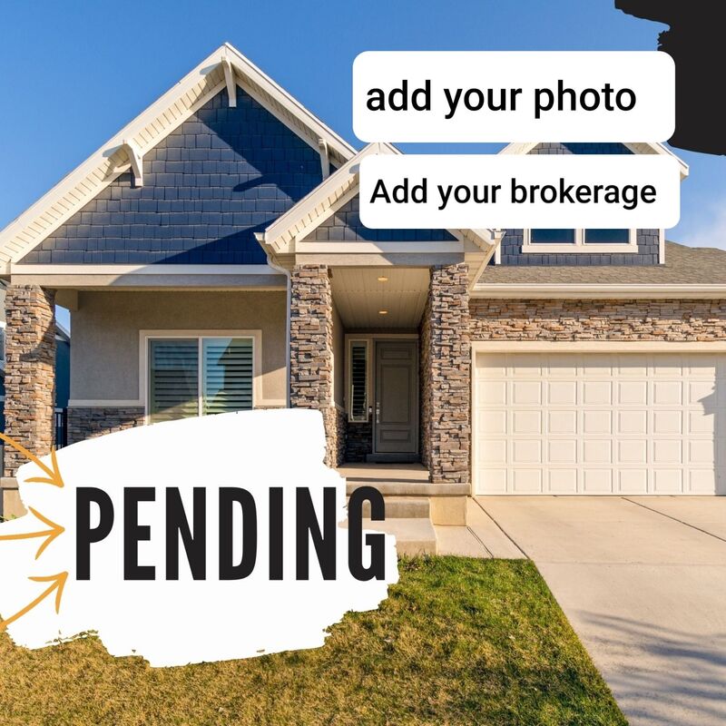 Real Estate for Open House Canva YouTube Template Social Media Video Ad Digital Marketing Instagram Template Graphics for Sale Facebook Post 1031 - product images  of 