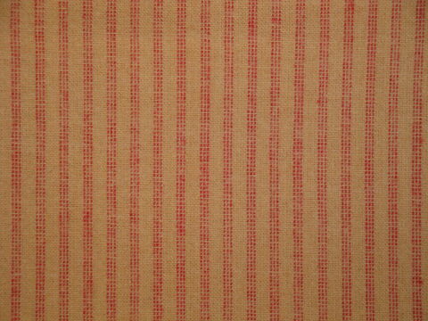 Hampshire,Primitive,Red,Stripe,Brushed,Flannel,Fabric,red stripe fabric, home decor fabric, sewing fabric, doll making fabric, craft fabric