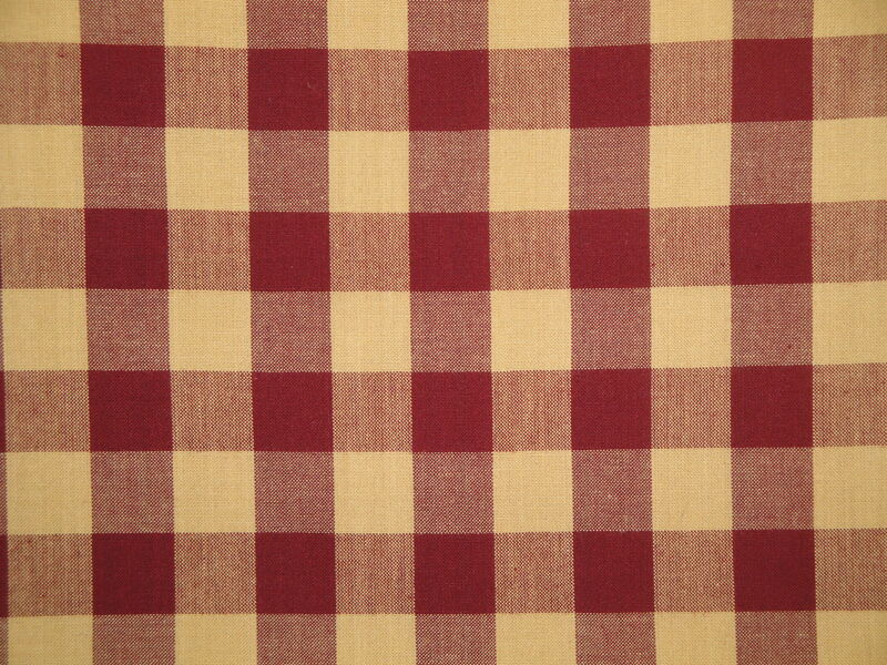 Diamond Textiles Country Homespun Collection Woven Cotton Large Check Fabric  - product image  