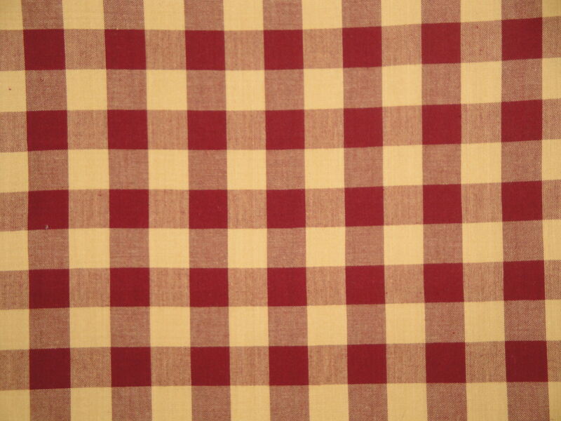 Diamond Textiles Country Homespun Collection Woven Cotton Large Check Fabric  - product image  