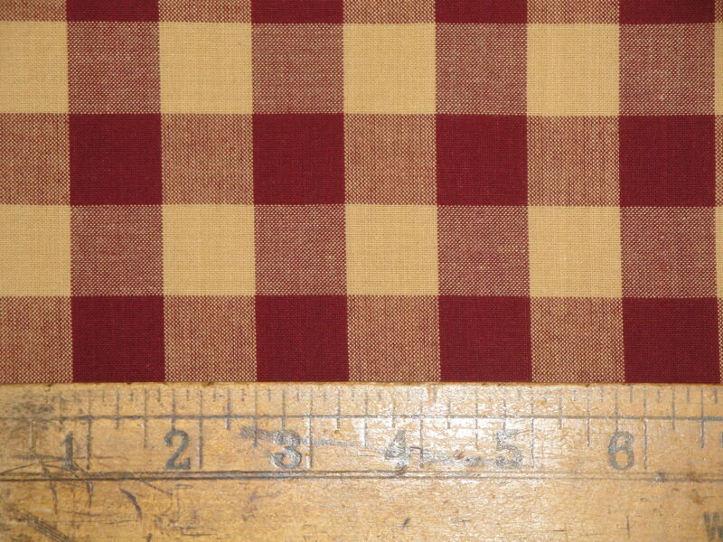 Diamond Textiles Country Homespun Collection Woven Cotton Large Check Fabric  - product image  