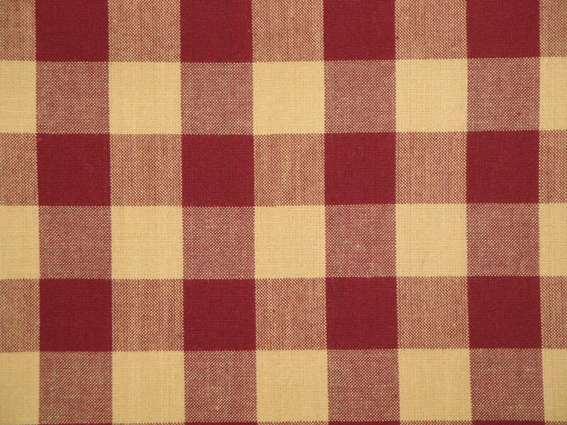 Diamond Textiles Country Homespun Collection Woven Cotton Large Check Fabric  - product image  