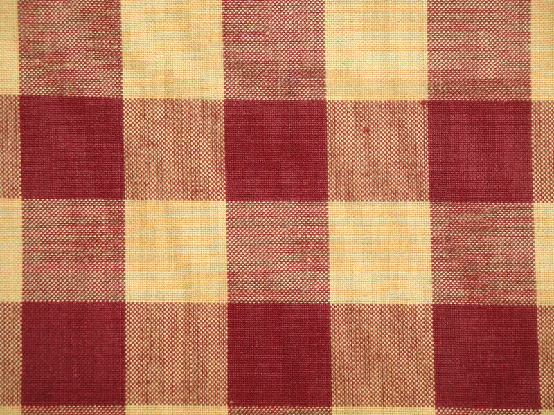 Diamond Textiles Country Homespun Collection Woven Cotton Large Check Fabric  - product image  