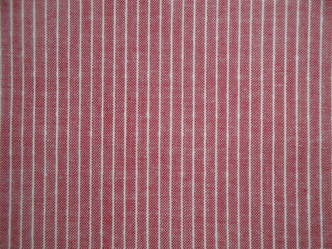 Providence,Red,And,White,Stripe,Woven,Cotton,Homespun,Fabric,Diamond Textiles fabric, red stripe fabric, home decor fabric, sewing fabric, doll making fabric, craft fabric