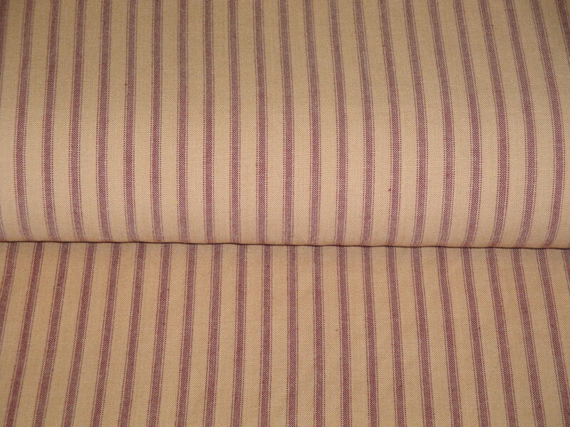 Hickory Creek Barn Red Stripe Homespun Fabric - product image  