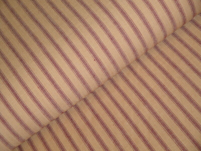 Hickory Creek Barn Red Stripe Homespun Fabric - product image  
