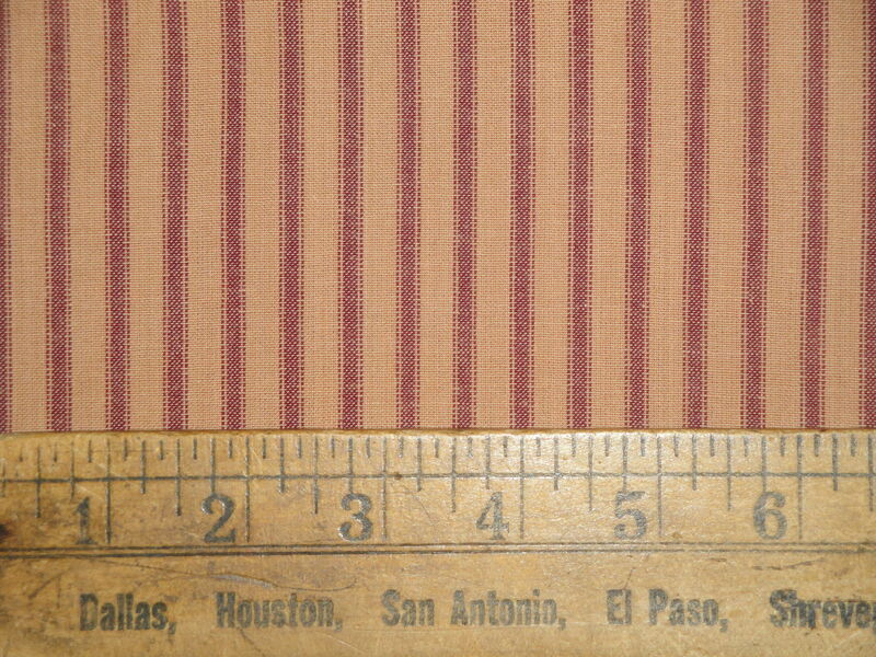 Hickory Creek Barn Red Stripe Homespun Fabric - product image  