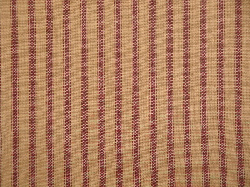 Hickory Creek Barn Red Stripe Homespun Fabric - product image  