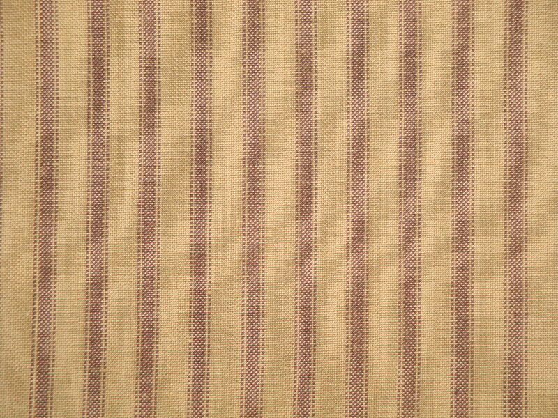 Hickory Creek Cinnamon Stripe Woven Cotton Homespun Fabric - product image  