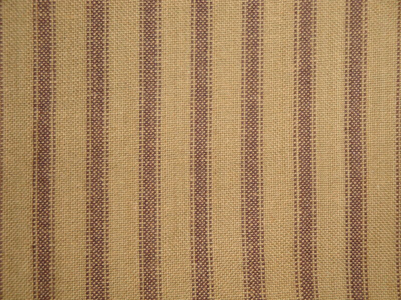 Hickory Creek Cinnamon Stripe Woven Cotton Homespun Fabric - product image  