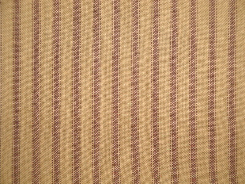 Hickory Creek Cinnamon Stripe Woven Cotton Homespun Fabric - product image  