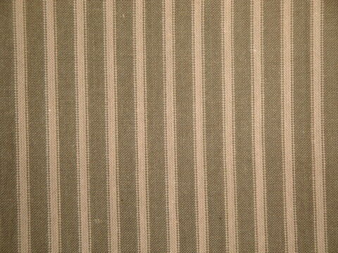Hickory,Creek,Olive,Green,Stripe,Woven,Cotton,Homespun,Fabric,olive green stripe fabric, home decor fabric, sewing fabric, doll making fabric, craft fabric, rustic fabric. stripe barn red material