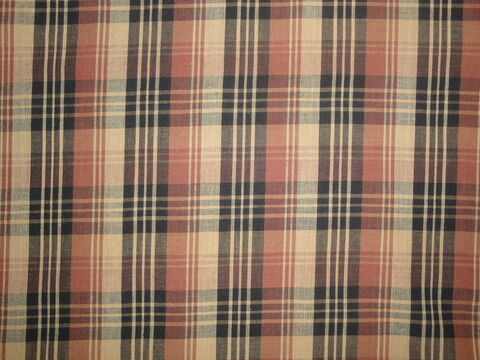 Black,Brown,Wheat,Tri,Plaid,Cotton,Homespun,Fabric, home decor plaid fabric, primitive plaid fabric, curtain plaid fabric. bedding plaid fabric, large plaid fabric