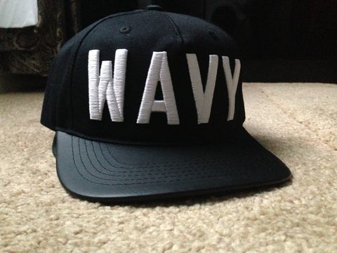 WAVY,Leather,Strapback