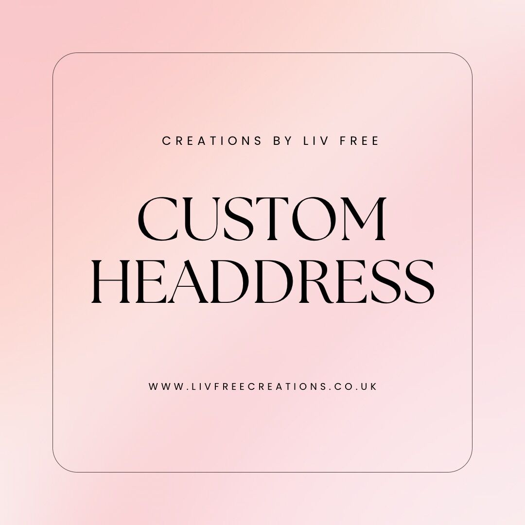 Custom headdress for Tabitha - product image