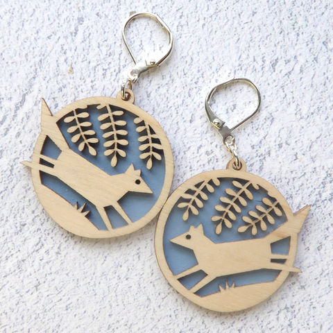 Fox Earrings (four colours) - product images  of 