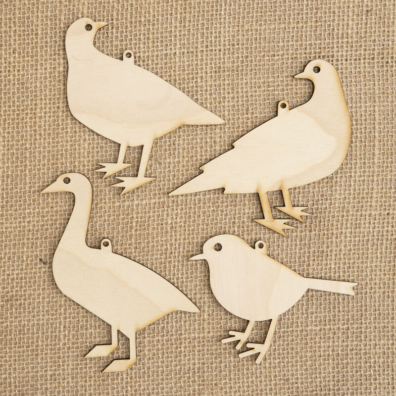 Tree Ornaments Kit Nº2 - Festive Birds - product images  of 