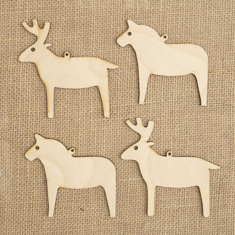 Tree Ornaments Kit Nº4 - Dala Animals - product images  of 