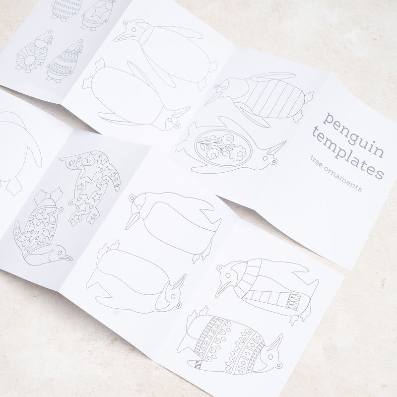Tree Ornaments Kit Nº1 - Penguins - product images  of 