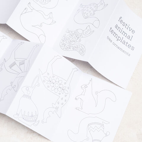Tree Ornaments Kit Nº3 - Winter/Festive Animals - product images  of 